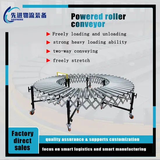 Versatile Free Angle Stretch Roller Conveyor for Smart Logistics
